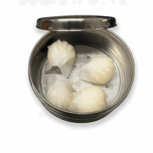 Raviolis aux crevettes à la vapeur 蒸虾饺 (4 pièces)