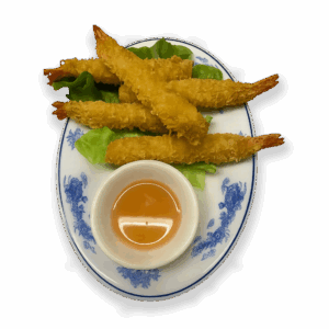 Crevettes panées 炸虾 (5 pièces)