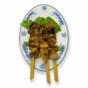 Brochettes de poulet 鸡肉串 (3 pièces)