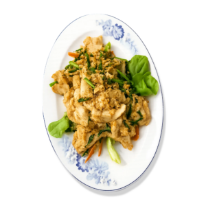 Poulet à l'ail et au poivre blanc façon Thaï泰式胡椒蒜蓉鸡