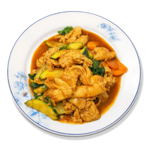 Poulet au basilic thaï