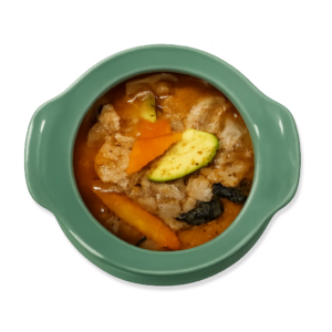 Canard sauté au curry rouge façon Thaï (piquant)