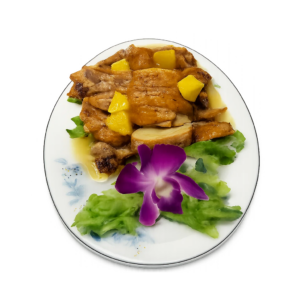 Canard laqué parfumé à l'orange